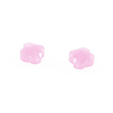 Facet klaver 10mm pink alabaster 