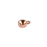 Hanger kastje voor SS29 met oog rose goud