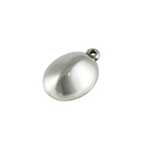 DQ Hanger voor Swarovski 4120 ovaal 14x10mm met oog antiek zilver