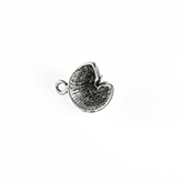 Hanger fortune cookie antiek zilver