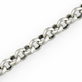 Designer quality jasseron met schakels van ca 3mm.