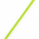 Ketting platte schakel zeer fijn neon geel