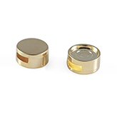 Cabochon polaris slider goud