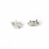 Rijgkastje voor Navette 10x5mm SPL zilverkleur