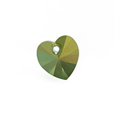 Swarovski hanger Hart 6228 Crystal Iridescent Green