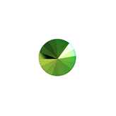 Swarovski Rivoli 1122 12mm Crystal Scarabaeus Green