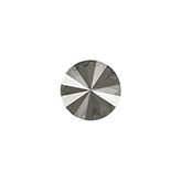 Swarovski Rivoli 1122 12mm Crystal dark grey