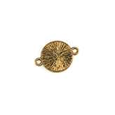 Tussenzetsel cameo setting 12mm antiek goud