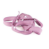 Zijde lint zijden crinkle chiffon fairy ribbon antique plum silk
